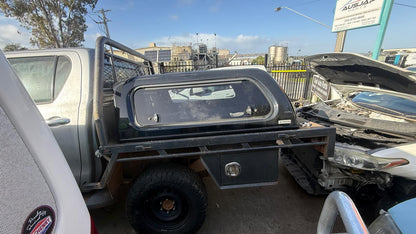 TOYOTA HILUX VIII Ute (_N1_) 2.8 D-4D 4WD (GUN126R) 2015 grey - Right Rear Door Window - AU-5-TO-132-G-K